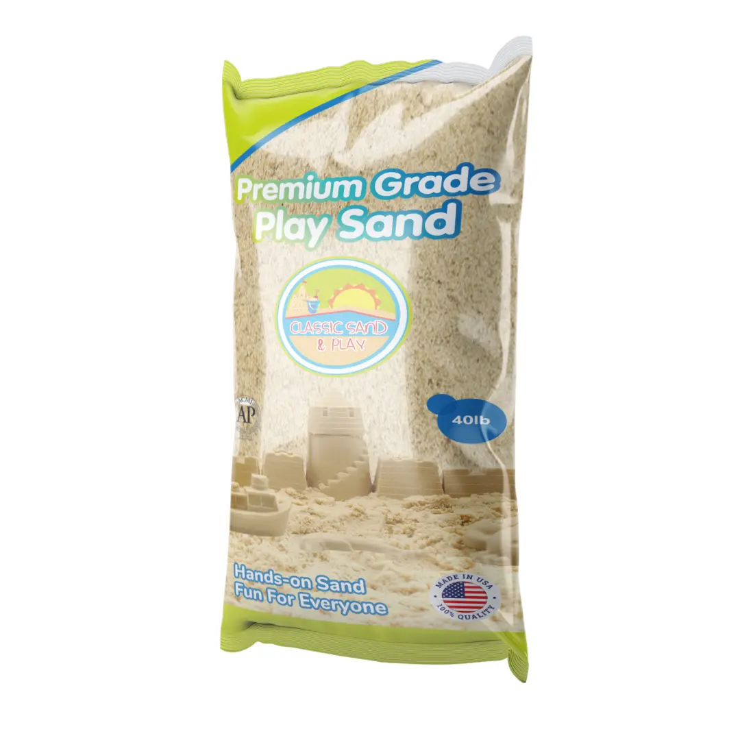 Classic Sand & Play Premium Play Sand – Non-Toxic & Kid Safe – 40 lb Bag