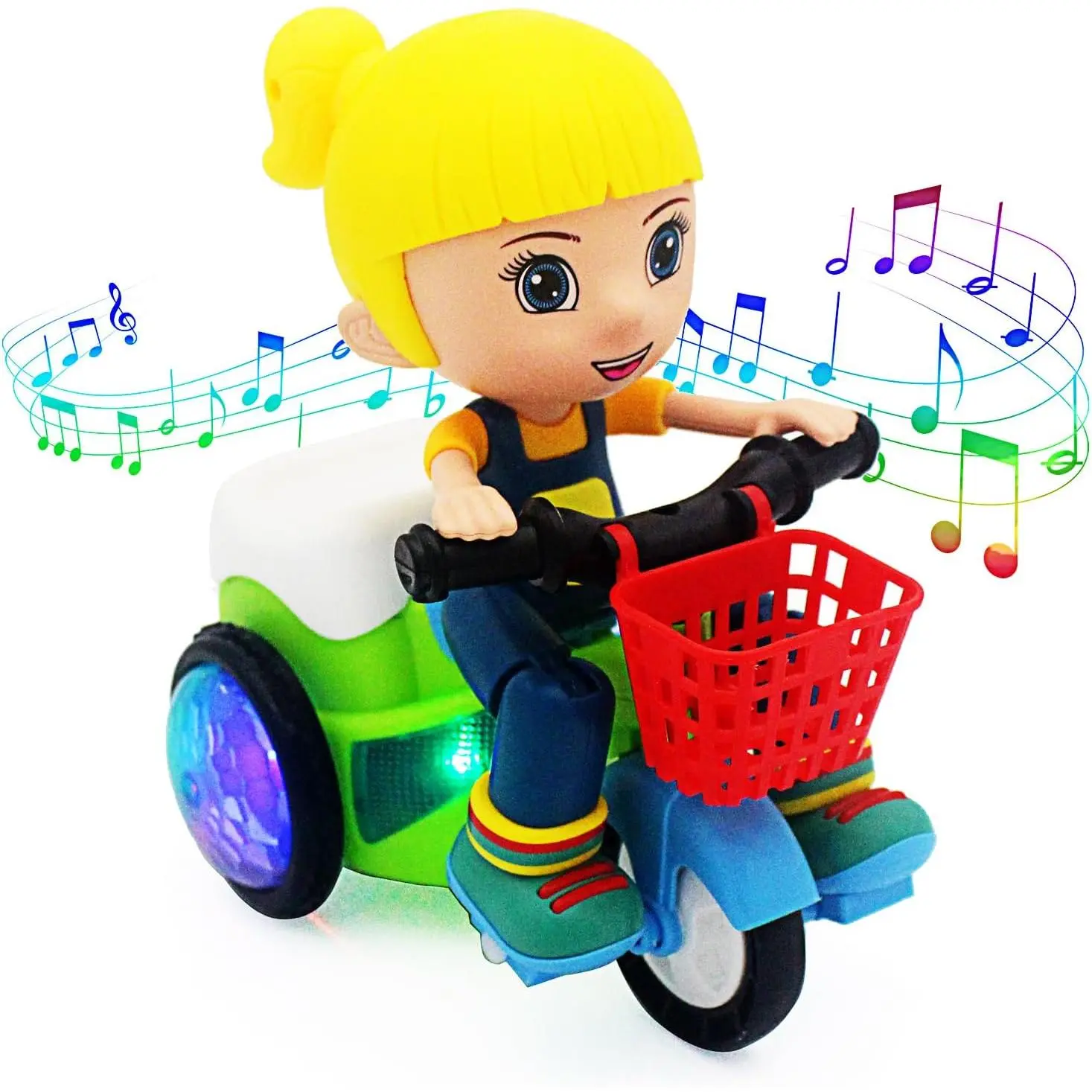 Girl-tricycle