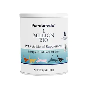 Cat Multivitamin Gut Health Supplement, 100g Pet Cat Healthcare Support