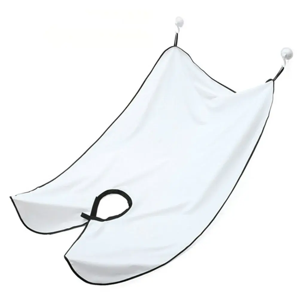 Male Shaving Apron Beard Catcher Cape Care Bib Face Shaved Hair Adult Bibs Shaver Cleaning Hairdresser for Man Clean Apron Gift Does not apply