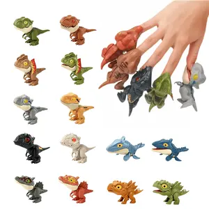 10 PCS 20 types of random blind bags Painless Biting Finger Dinosaur Toy for 3+ Kids, Movable Mouth, Fun Birthday Gift, Easter Basket Stuffers and Egg fillers,Toys that can relieve stress, suitable for teenagers and adults, are perfect birt