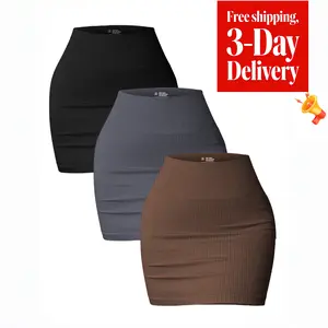 TCVC Women's Micro Skort Ultimate High Waist Ribbed Seamless Winter Hip Skirt for Gym Tennis Golf High Stretch Athletic Skorts Spring & Summer OUtfits Clothes for Women Indoor Outdoor Casual Wear Womenswear