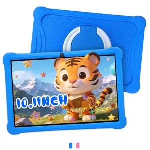 10.1 Inch Android Tablet, Supports SIM Card & Call Function Smart Learning Tablet with Parental Control, HD Resolution Sensitive Screen Tablet, Touchscreen Tablet, Educational Toy for Kids, Learning Entertainment Tablet
