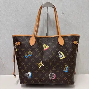 Pre-owned Louis Vuitton Leather Tote Bags Neverfull MM Love Lock Limited Edition 21709794