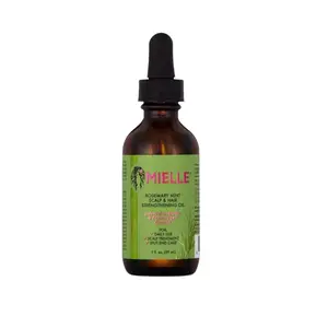 Hair Care Rosemary Mint Scalp & Hair Smoothing Strengthening Oil for All Hair Types, 2 Ounce Haircare Comfort