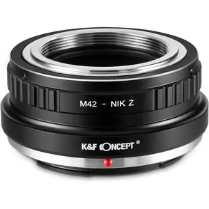 K&F Concept Smooth Lens Mount Adapter, Minolta M42 Mount Lens to Nikon Z6, Z7 Camera Adapter