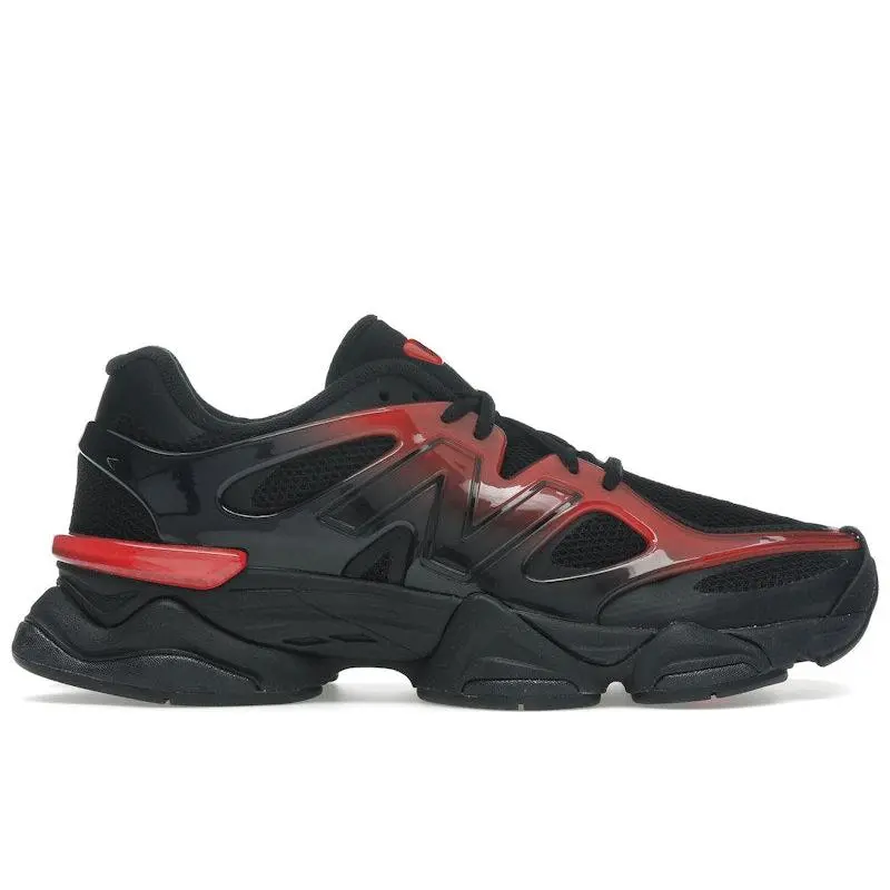 New Balance Men's 9060 Black Red Gradient, from StockX