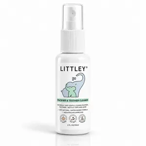 Littley 2oz pacifier & teether cleaner | fragrance-free HOCl spray for pacifiers, teethers and baby essentials