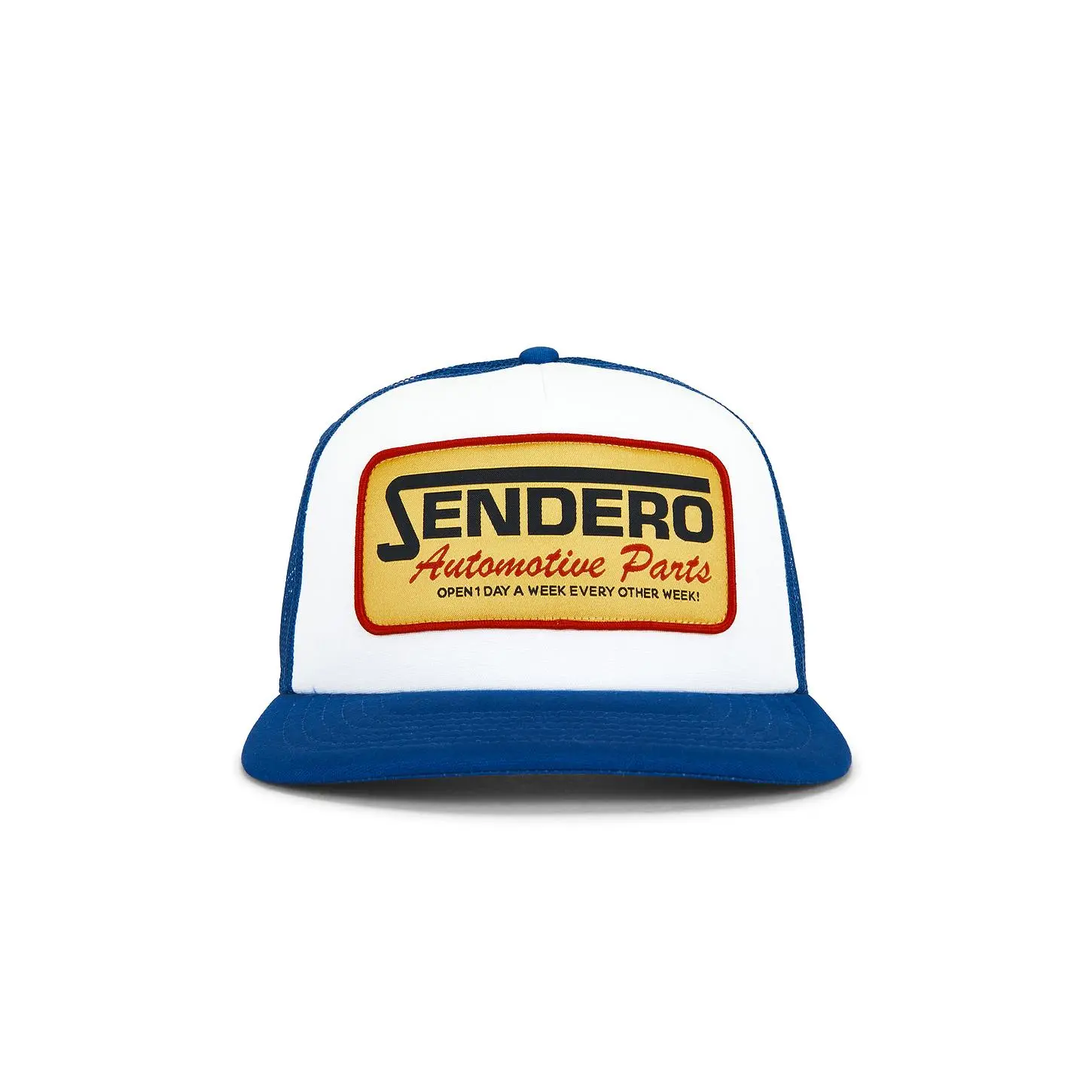 Sendero Provisions Co. Sendero Automotive Trucker Hat in Blue Sendero Provisions Co. Sendero Automotive Trucker Hat in Blue