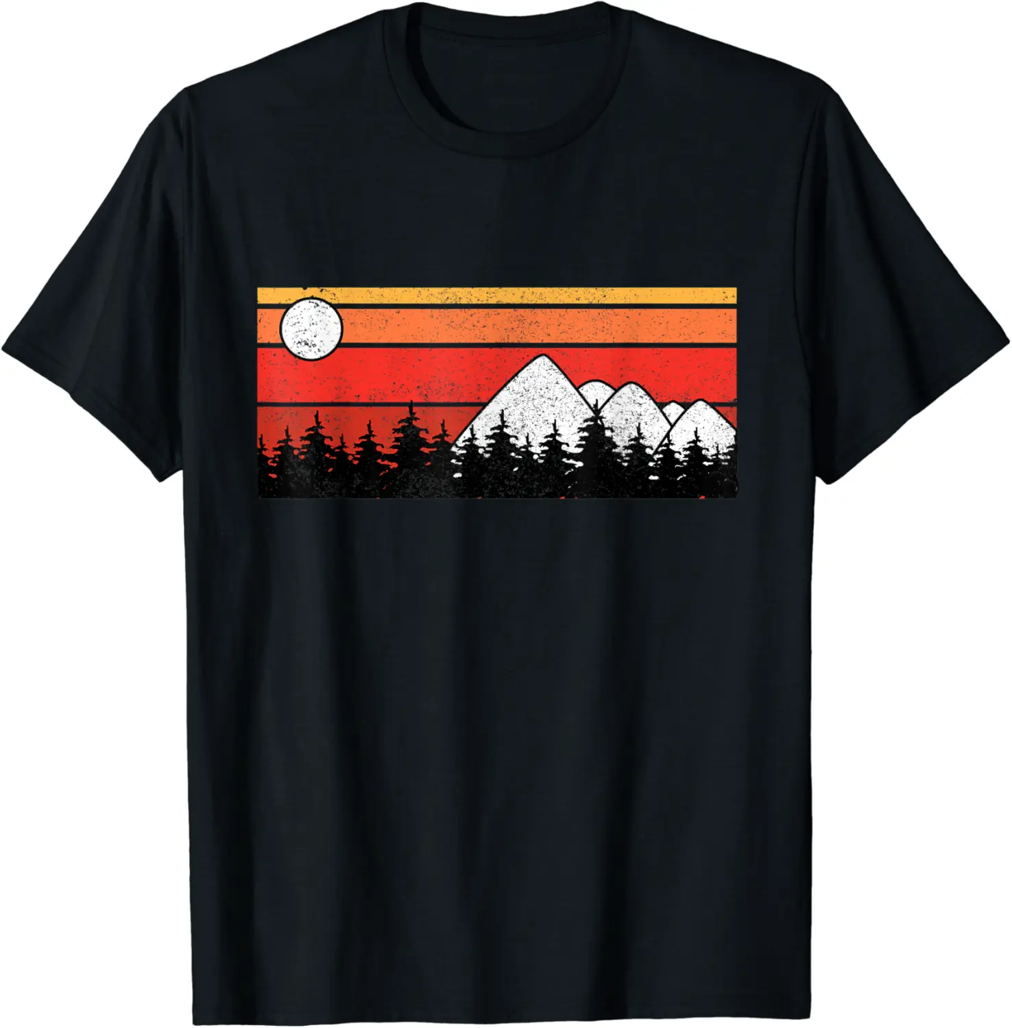 Keep It Simple - Travel Camping Nature Caravan Minimalistic T-Shirt - Keylamartine Shop 42B09D3ZXWZP