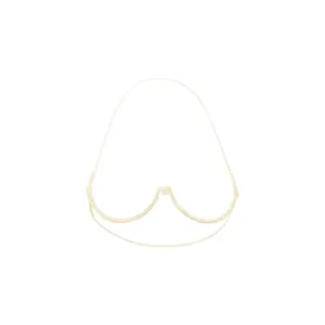 Mariposa Underwire Chain Bra - Gold