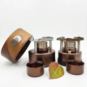 Dashan Self-Pressurizing High-Efficiency Jet Alcohol Stove Portable Mini Camping Stove for Outdoor Cooking Survival Hiking Backpacking Emergency Preparedness Brewing Coffee Tea