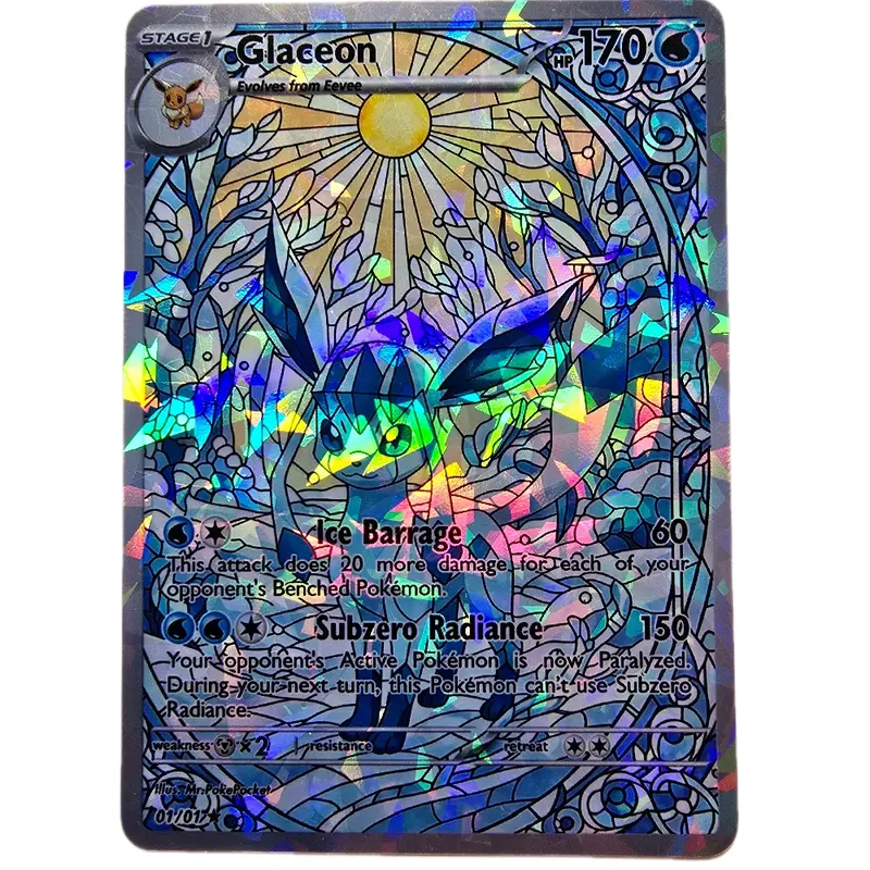 glaceon card binder - TikTok Shop