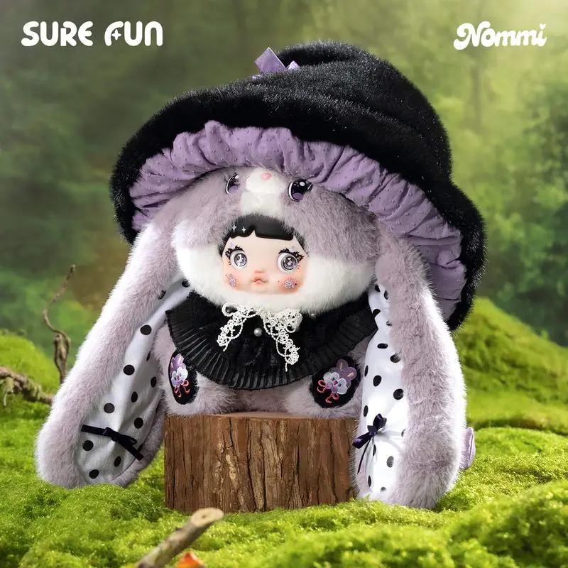 Nommi 400% Series Mushroom Hat Plush Stuffed Toy - Plush Material