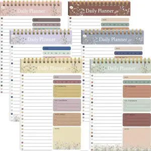 To Do List Notepad Daily To Do List Notepad5.2" x 7.9",6 Pack To Do List Planner 30 Sheets,To Do List Pad for Office, Home and School-Nature,Set of 6