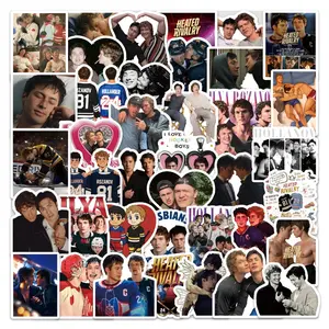 60 Pcs Movie Duel Dual Graffiti Stickers Water Cup Hand Account Decoration Car Decals, Perfect for DIY Projects & Gifts