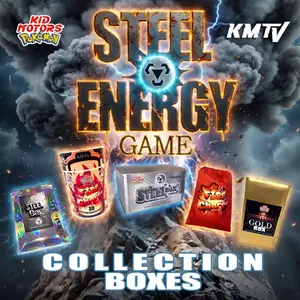 Kid Motors Tv Steel Energy Collection Boxes