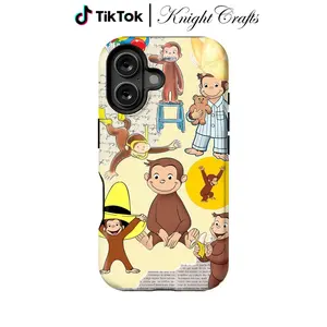 Relive childhood fun with this Curious George case – cute, playful, and perfectly protective!