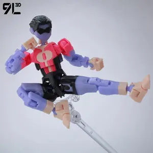 9L3D Printed Dummy 13 Invincible Boy Hero Oliver Figure Lucky13 T13 Titan13 Action Figure Gifts Your Friend A Stress-relief Toys