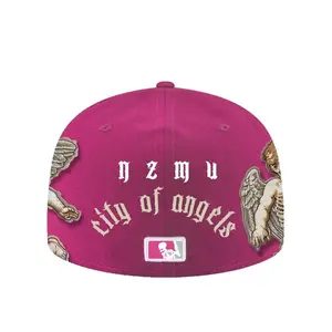 Summer Baseball Cap Snapback Youth Gift Cotton Duck Tongue Wings hip-hop flat awning adjustable angel logo embroidered letter cap, boyfriend gift, birthday gift