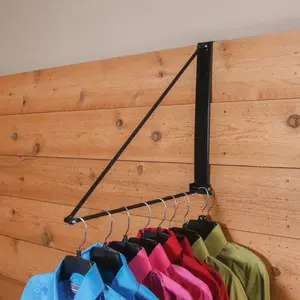 Easy-Up Collapsible Clothing Hanger