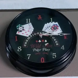 CHAMPIONSHIP POKER CLOCK BLACK 12”