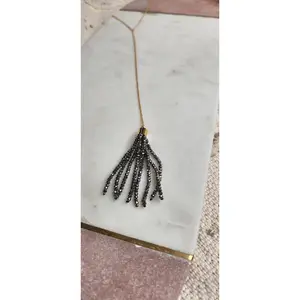 NORA NECKLACE IN GUNMETAL