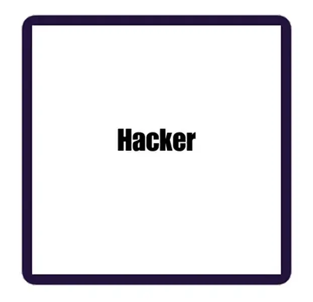Hacker Sticker