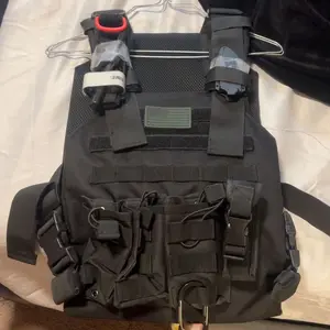 Lightweight Adjustable Vest, Training Outdoor, Casual Zipper Chest Bag for Outdoor Sports, Fashion Vest Bag for Daily Used