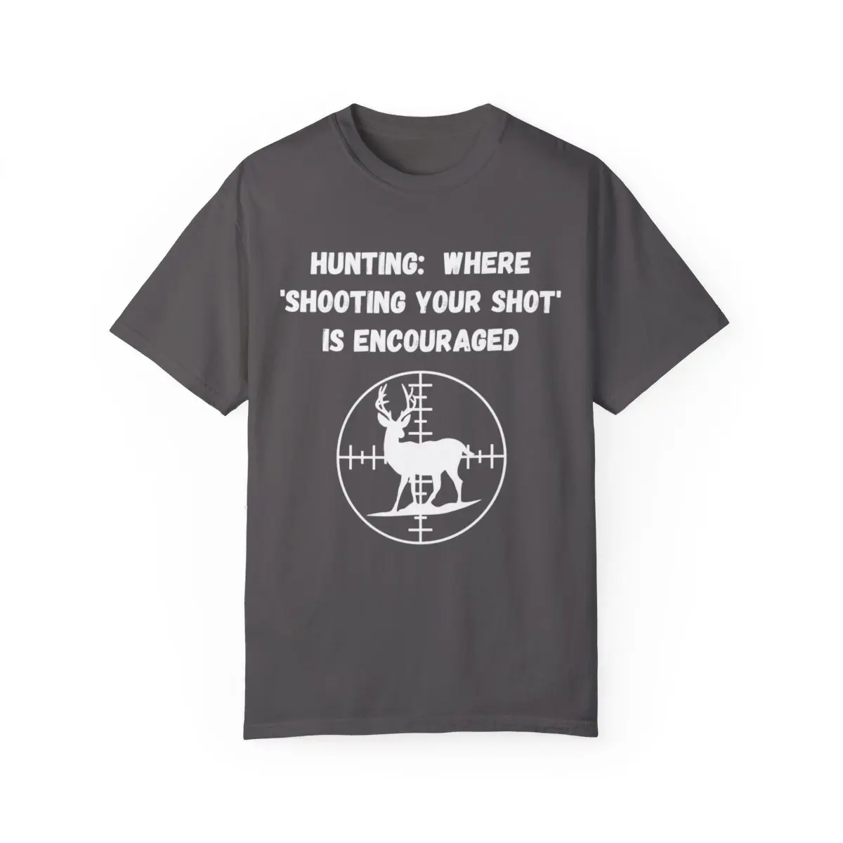 Funny Hunting Shirt, Shoot Your Shot Comfort Colors T-shirt