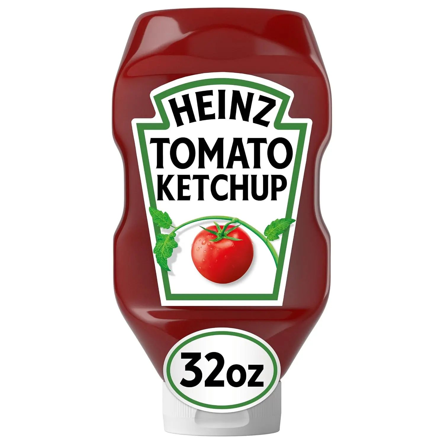 Classic Tomato Ketchup, Thick Tomato Condiment in Easy-Squeeze Bottle for Burgers, Fries & Sandwiches, 32 oz