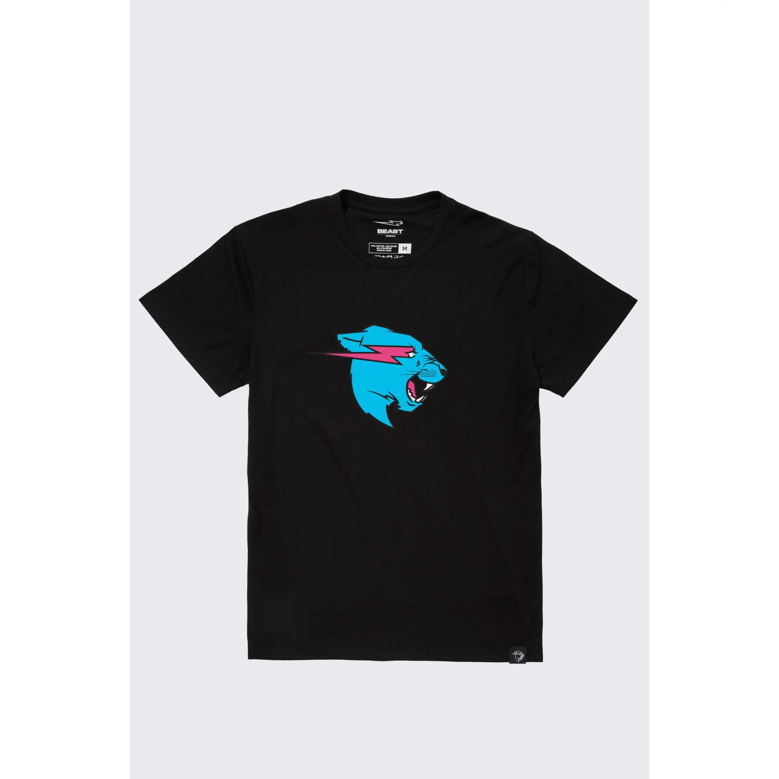 Youth Panther Tee - Black