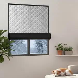 Windproof Home Curtains – Thick Blackout Window Cover, Thermal Insulated, Dust & Noise Protection, Bedroom & Living Room