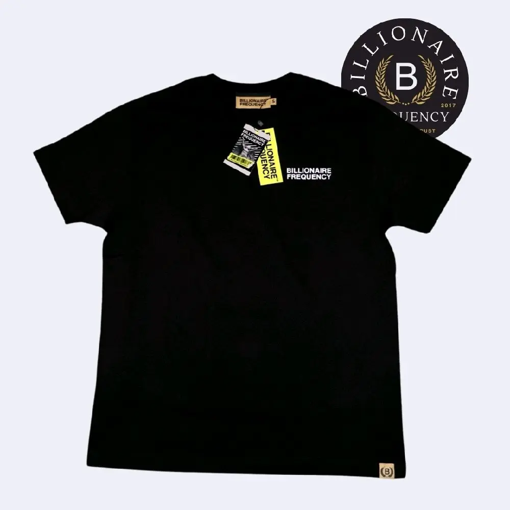Billionaire Frequency Mini Logo T-shirt - Streetwear, Menswear, Designer