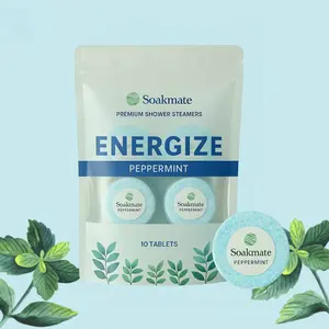 Energize – Peppermint Shower Steamers