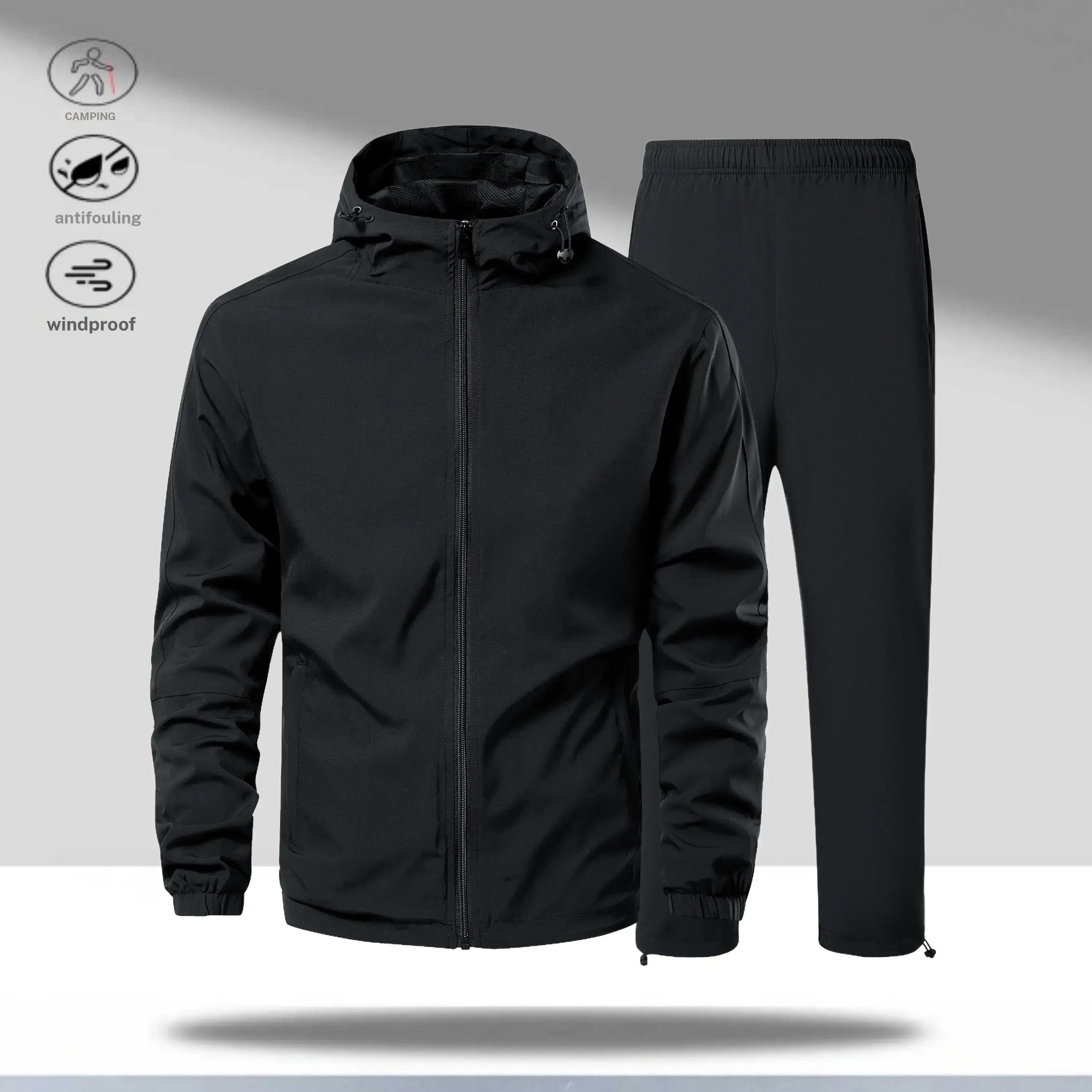 [即日発送] Corteiz track setup - black S nylon corteiz tracksuit - TikTok Shop
