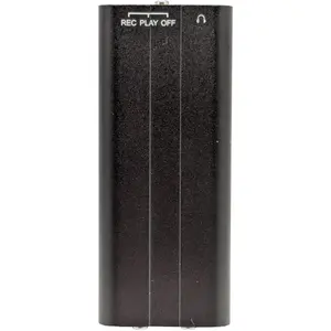 16 GB Compact Audio Recorder with Metal Body, Clip, and Discreet Storage Durable Button