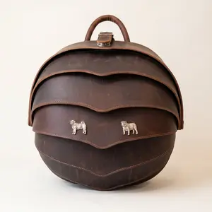 The Fifi Leather Armadillo Backpack