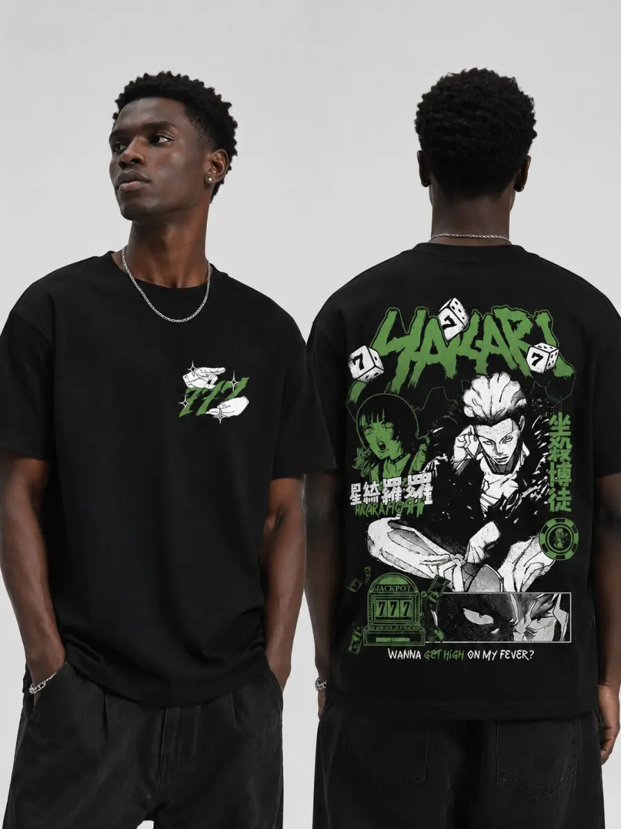 Hakari Kinji Tee Washed – Jujutsu Kaisen Vintage Washed Heavy Cotton Oversized Anime Manga T-Shirt & Hoodie, Double Printed Retro Unisex Streetwear Graphic Top, Private Pure Culling Game Fighte lemon demon gift gorlock destroyer tshirt