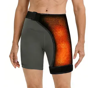 Electric Heated Hip Massager, Portable Design, Ideal for Home and Travel Use, Relieves Muscle Tension, Enhances Circulation