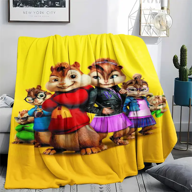 Coloriage Alvin et les Chipmunks. Imprimer au format A4