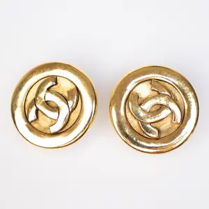 Pre-owned C26031274 Chanel Cocomark Earring