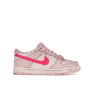Nike Kid's Dunk Low Triple Pink, from StockX