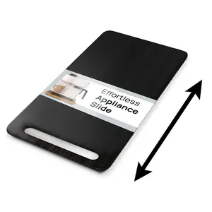 Ibyx Elegant Sliding Tray for Your Coffee Maker & Heavy Kitchen Appliances - Sturdy, Slides Easily from Under The Cabinet