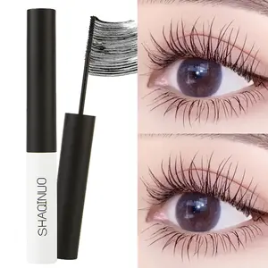 1 piece, lengthening mascara with large eyes, curled and thick eyelashes, fine brush head smooth and delicate, smooth without clumping, soft and intense black, enhancing delicate eye makeup, holiday gift for Mother's Day, Christmas, Halloween, Thanksgivin