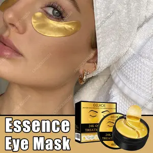 Eye Mask 60pcs Remove Eye Bags Dark Circles Eliminate Eye Edema Remove Eye Wrinkles Eye Skin Care Anti Aging Whitening Moisturizing Brightening