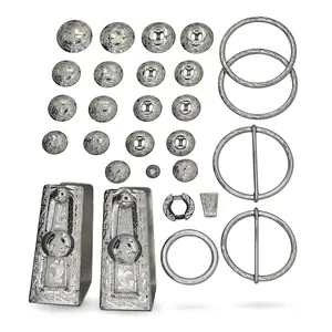 Montura Greca Charra Juego Herrajes Acero Inoxidable Set