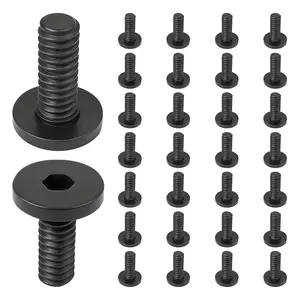30 count Black Long  Compatible with Suncast Storage Sheds, Replacement Screws Accessories, Easy to Install
