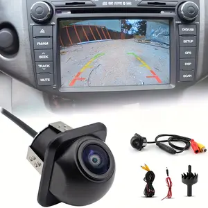 Rear View Camera for Vehicles, Compatible with Multimedia MP5, Featuring 4.3-Inch, 5-Inch, And 7-Inch Monitor Displays for Safe Driving, Reversing, And Parking, Suitable for Pickups, Rvs, Vans, And Campers