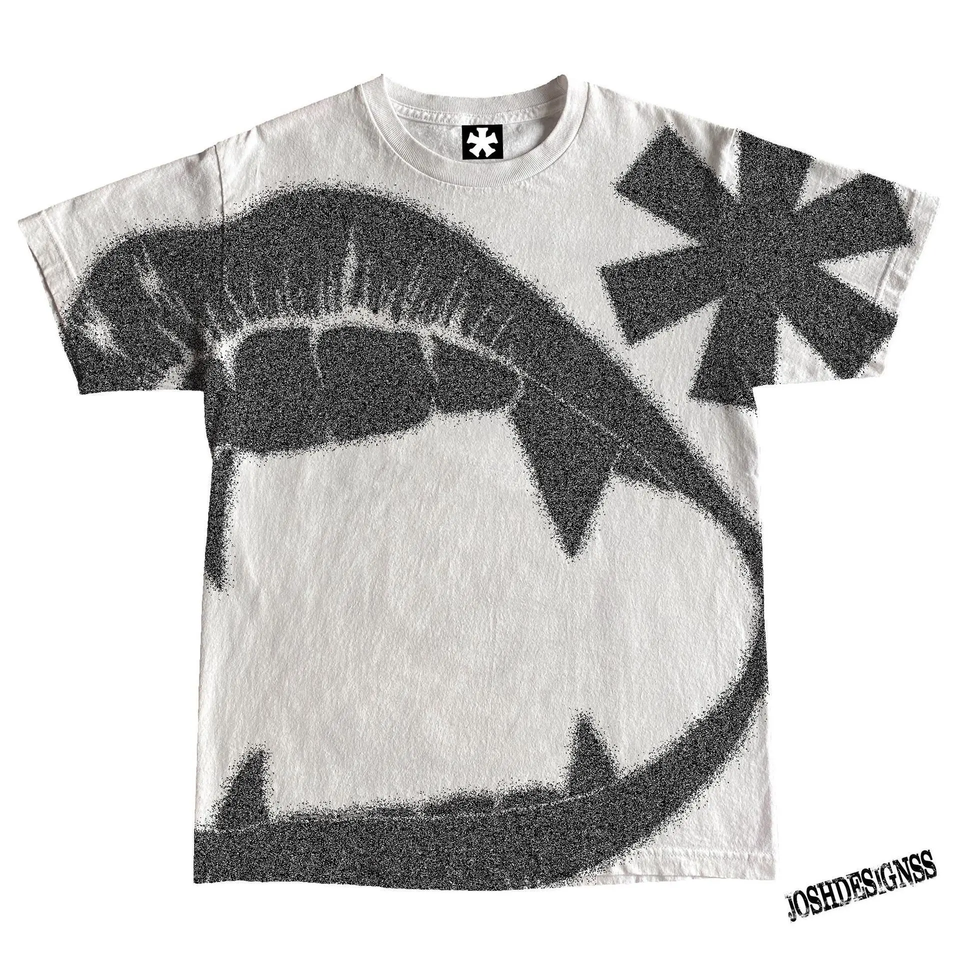 New Millennium men's T-shirt: Wearing a pullover on the streets of Hawaii, short-sleeved T-shirt, oversized